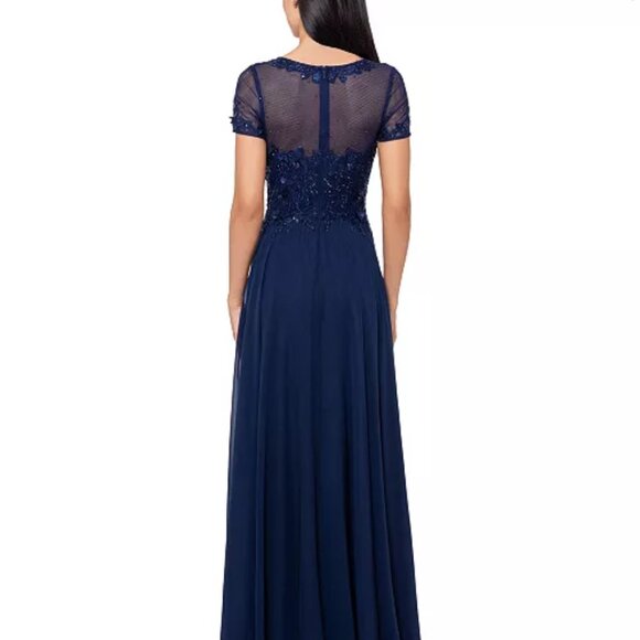 Xscape Petit Embellished Gown - Never Worn - Picture 3 of 4